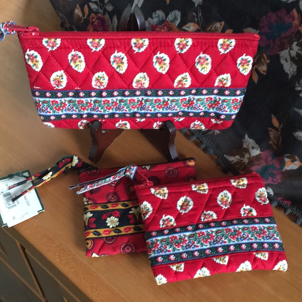 Vera Bradley Zip Pouch Bundle